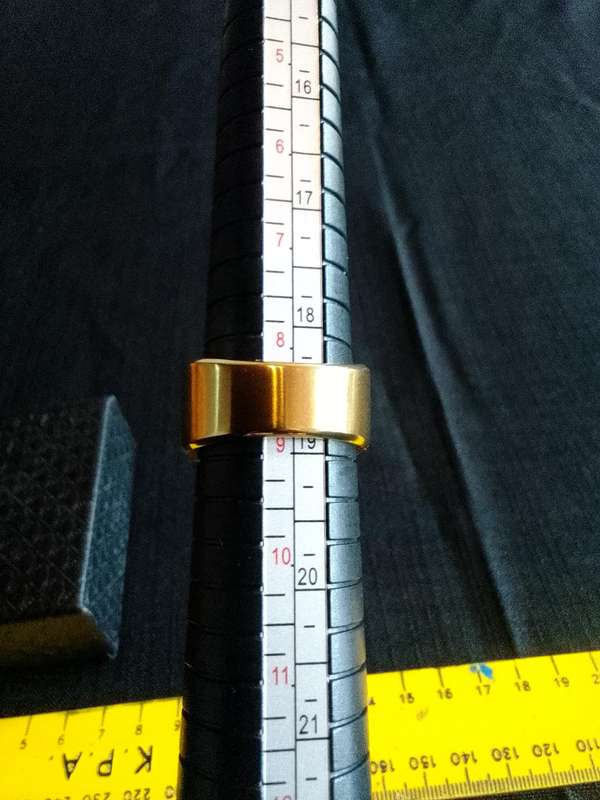 Stunning Two Premium Colton James  Mens "Delta" Signet Rings - Good Condition