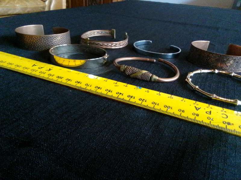 Beautiful Collection Of Seven Engraved Bangles - Excellent Condition
