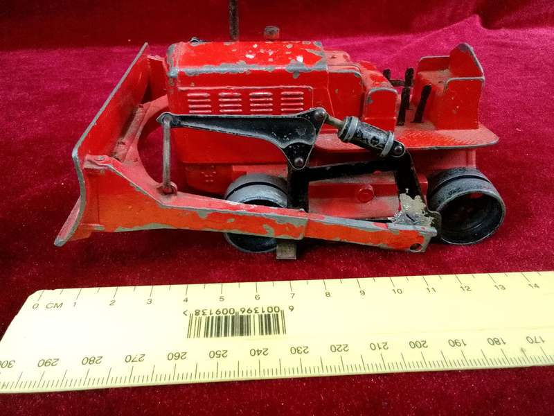 Very Rare Vintage Dinky Toys- Meccano LTD -Blaw Knox Bulldozer- Made in England