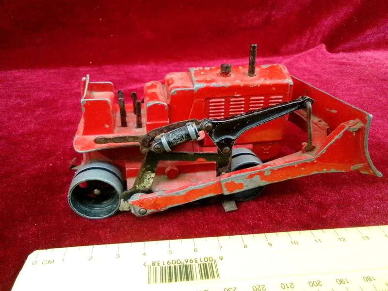 Very Rare Vintage Dinky Toys- Meccano LTD -Blaw Knox Bulldozer- Made in England