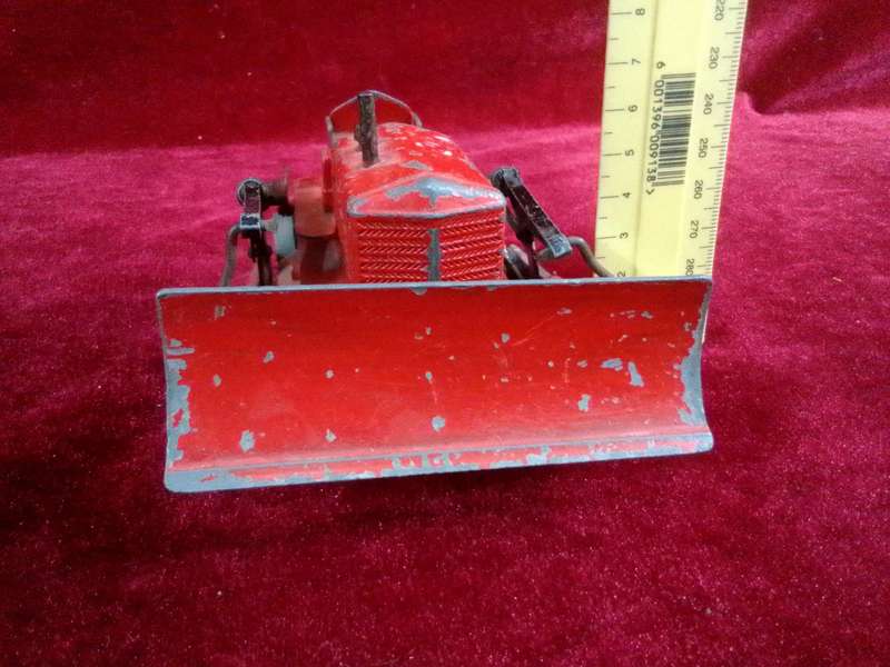 Very Rare Vintage Dinky Toys- Meccano LTD -Blaw Knox Bulldozer- Made in England