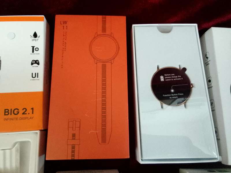 Lot Of Six Smart And Other Watches - Not Tested - See Description