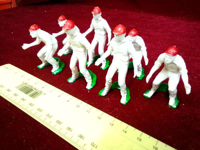 Vintage Seven Test Match Cricket Board Game Spare Replacements - Good Condition