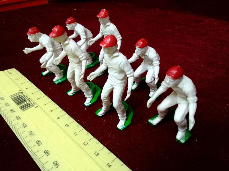 Vintage Seven Test Match Cricket Board Game Spare Replacements - Good Condition