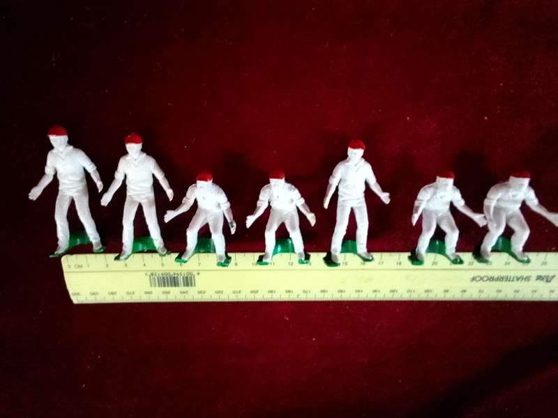 Vintage Seven Test Match Cricket Board Game Spare Replacements - Good Condition