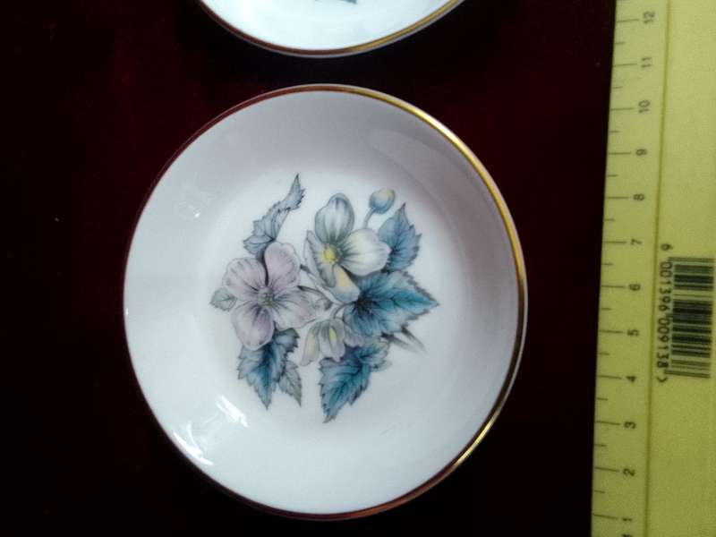 Two Vintage Royal Worcester Fine Bone China Tricket Dishes -Woodland Collection -Made in England