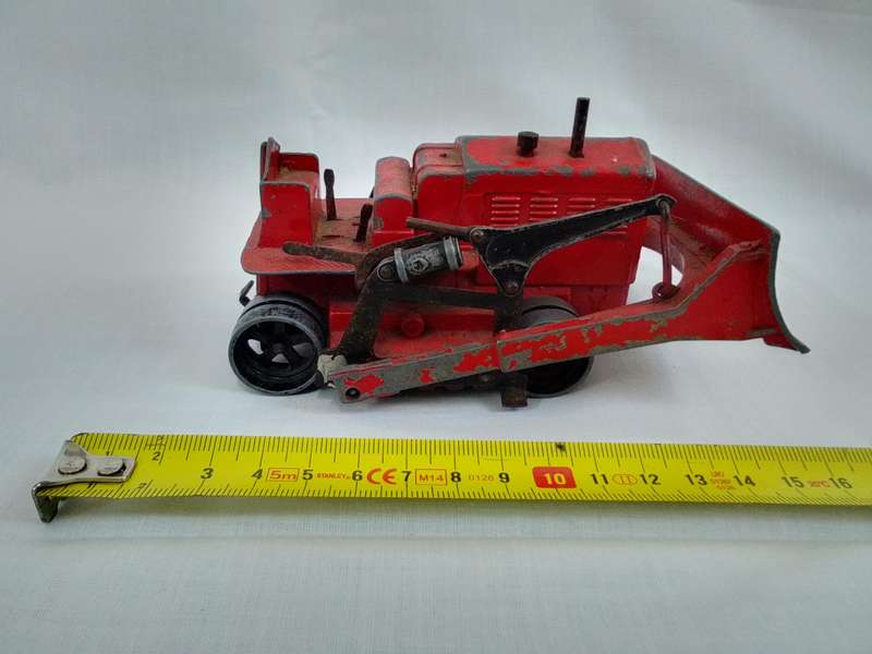 Very Rare Vintage Dinky Supertoys- Meccano LTD-  Blaw Knox Bulldozer - Made in England -See Desp