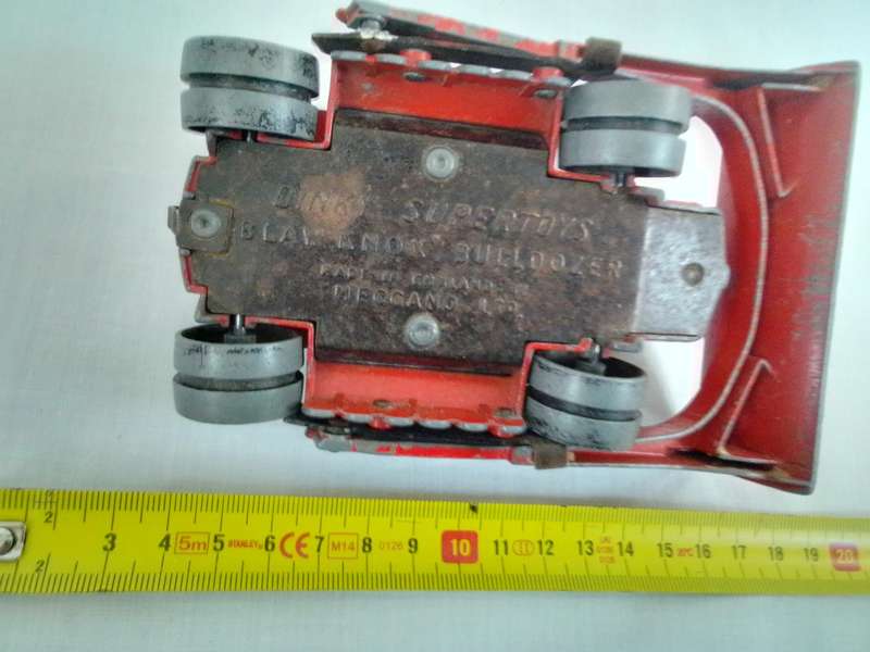 Very Rare Vintage Dinky Supertoys- Meccano LTD-  Blaw Knox Bulldozer - Made in England -See Desp