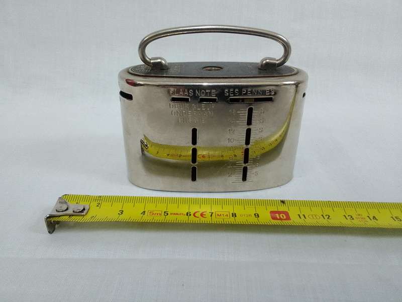 Beautiful Vintage Volkskas Beperk Bank Money Box - Hoofkantoor Pretoria- Good Condition