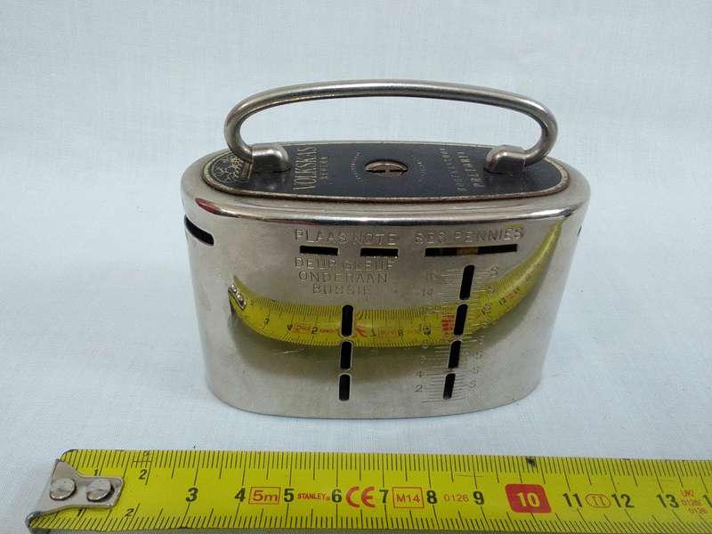 Beautiful Vintage Volkskas Beperk Bank Money Box - Hoofkantoor Pretoria- Good Condition
