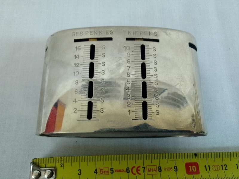 Beautiful Vintage Volkskas Beperk Bank Money Box - Hoofkantoor Pretoria- Good Condition