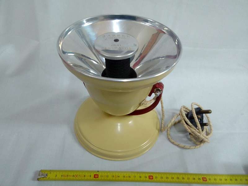 Stunning Vintage The Barber Polykymatic Heat Generator With Cream Paint - Working Condition