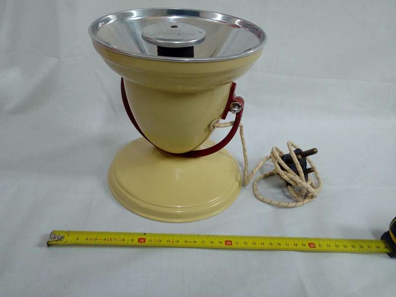 Stunning Vintage The Barber Polykymatic Heat Generator With Cream Paint - Working Condition