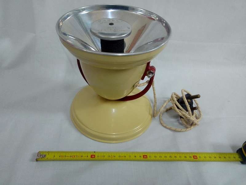Stunning Vintage The Barber Polykymatic Heat Generator With Cream Paint - Working Condition
