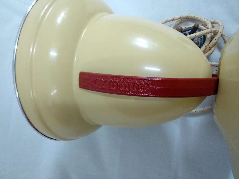Stunning Vintage The Barber Polykymatic Heat Generator With Cream Paint - Working Condition