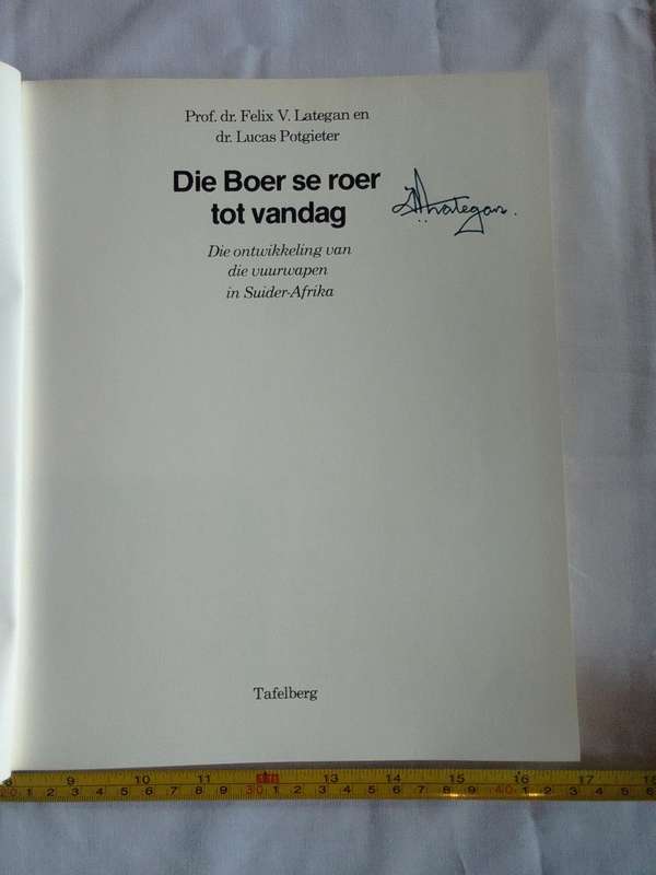 Die Boer Se Roer Tot Vandag Deur Prof Dr Felix Lategan En Dr Lucas Potgieter  - Goeie Kondisie