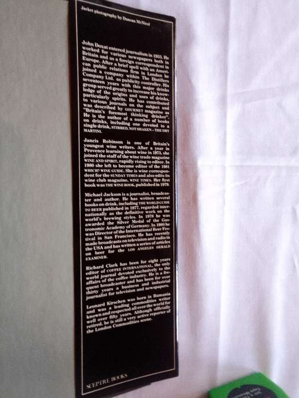 The Indispensable Drinks Book - Chief Contributing Editor John Doxat - Good Condition