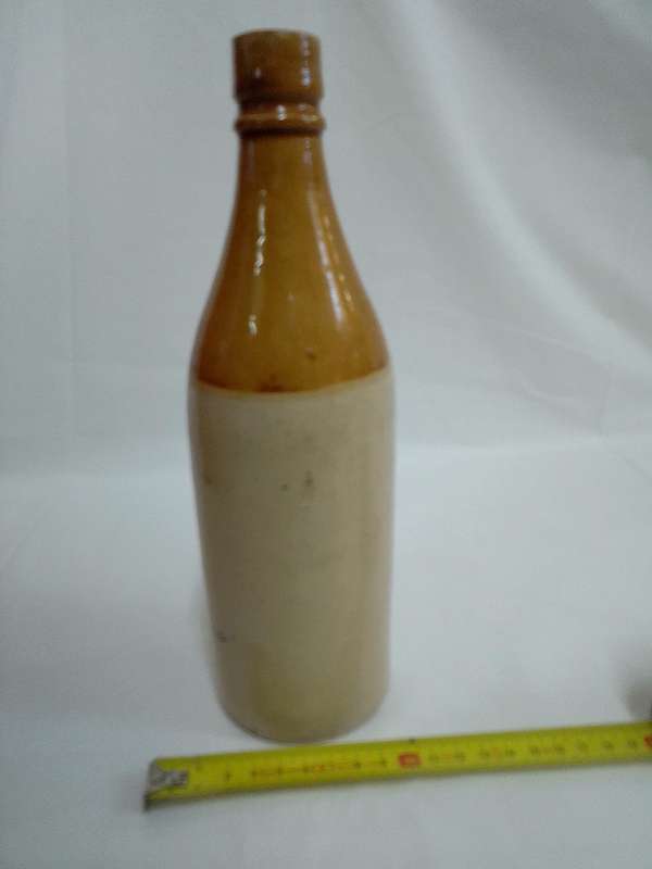 Antique Raskin & Co Celebrated Ginger Beer Bottle for Barnett & Foster - Ceres Antique Raskin & Co