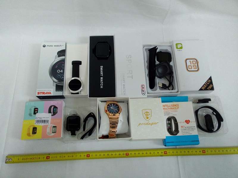 Lot Of Six Smart And Other Watches - Not Tested - See Description