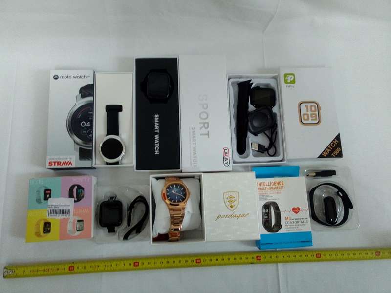 Lot Of Six Smart And Other Watches - Not Tested - See Description