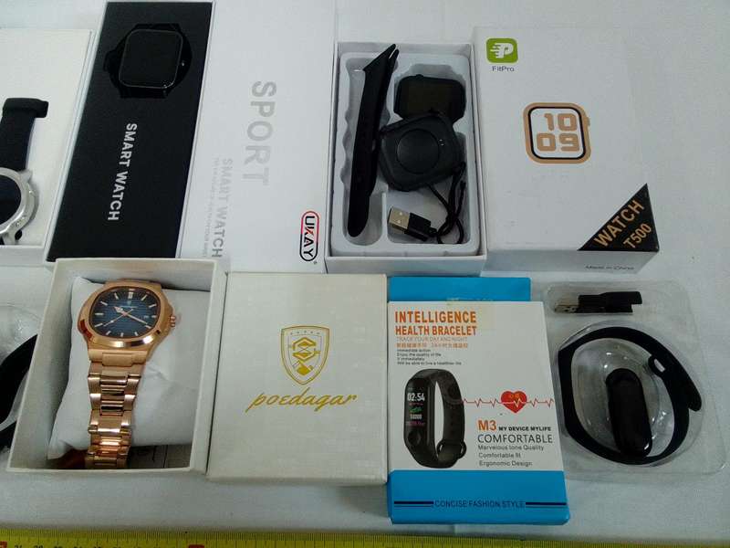 Lot Of Six Smart And Other Watches - Not Tested - See Description