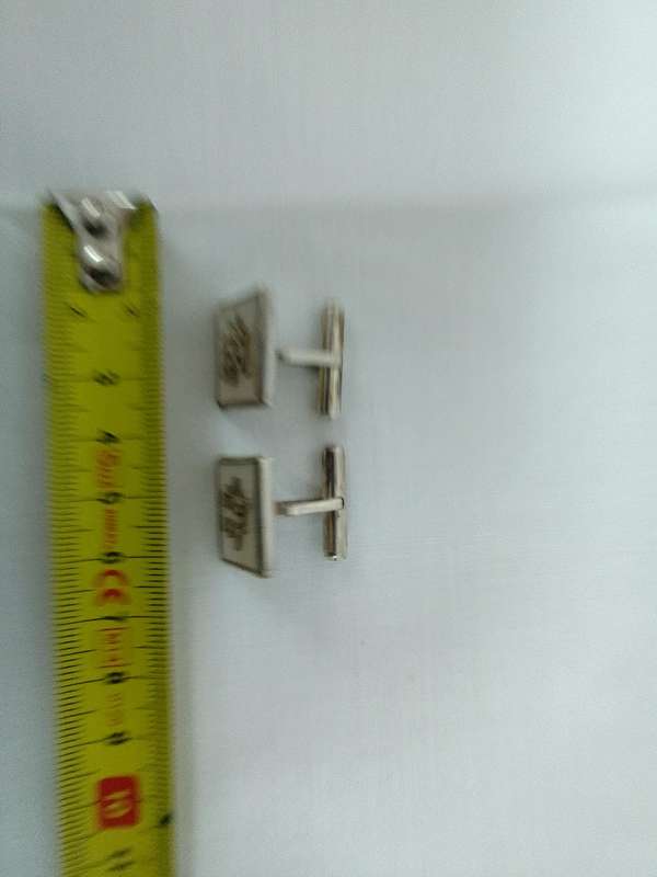 Stunning Hong Kong Sterling Silver And Mother Of Pearl Cufflinks - 14.6g - View Description