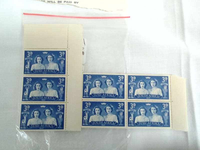 Collection Of Republic Of South Africa Notes And South African And Other Stamps -View Description
