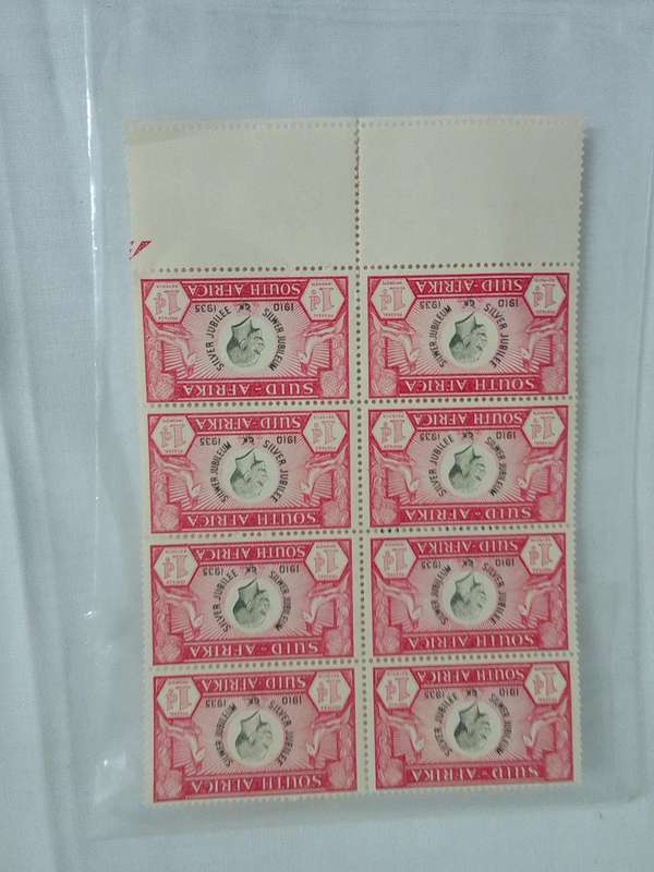 Collection Of Republic Of South Africa Notes And South African And Other Stamps -View Description