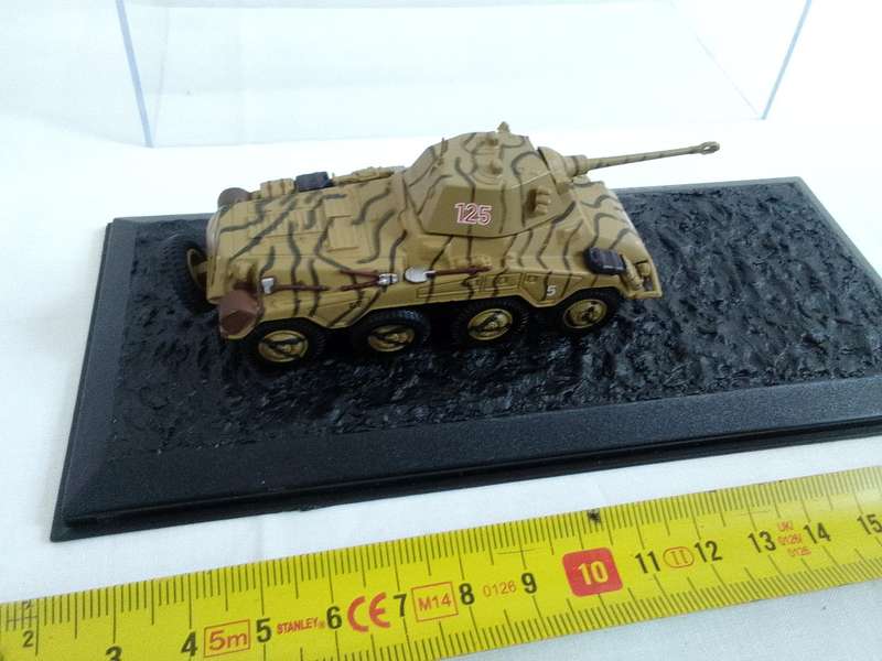 Puma Armored Car -Sd.Kfz.234/2 11.SS-Fw.Pz.Gren.Div `Norland` Narva (Estonia) - 1944` by Diagostini.