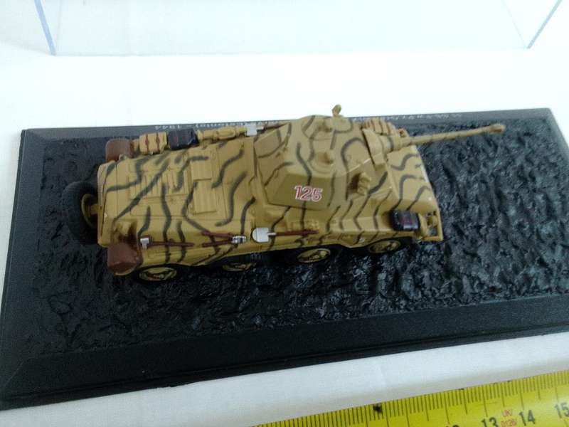 Puma Armored Car -Sd.Kfz.234/2 11.SS-Fw.Pz.Gren.Div `Norland` Narva (Estonia) - 1944` by Diagostini.