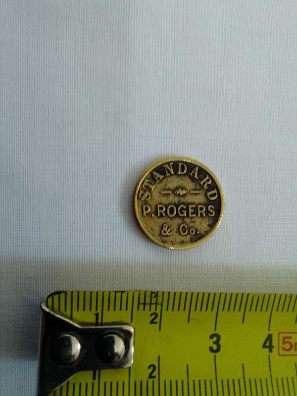 Vintage P. Rogers & Co. Standard - One Dram  - Good Condition