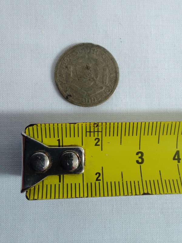 Silver Suid Afrika / South Africa Union Silver Sixpence 1952 -6D Coin - Good Condition