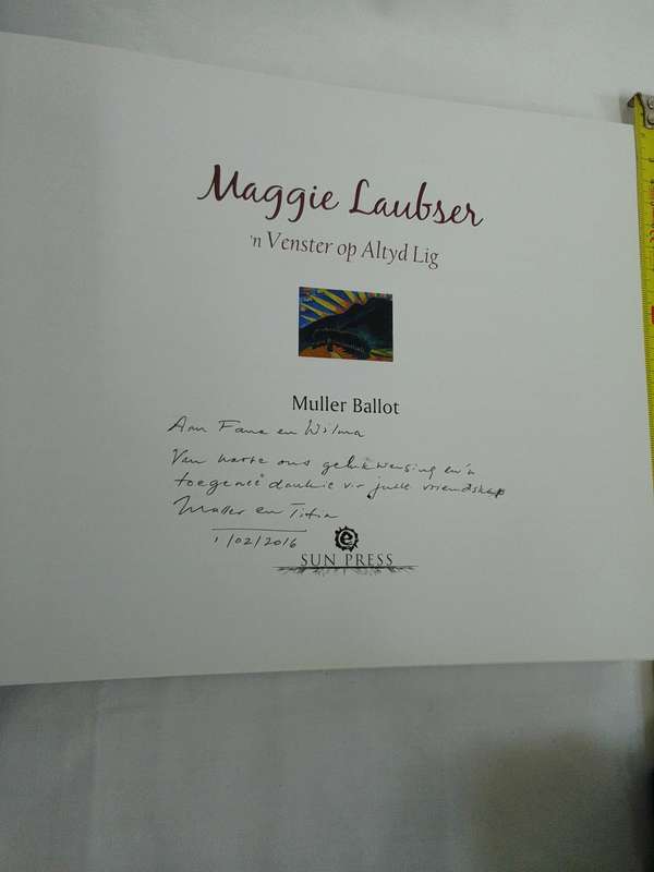 Maggie Laubser-`n Venster Op Altyd Lig deur Muller Ballot - Good Condition