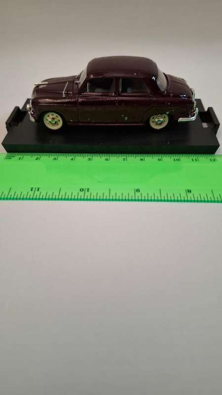 Vintage Brumm Diecast R307 Fiat 1400 Polizia Stradale - Excellent Condition