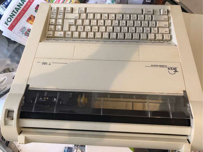 Adler electric typewriter