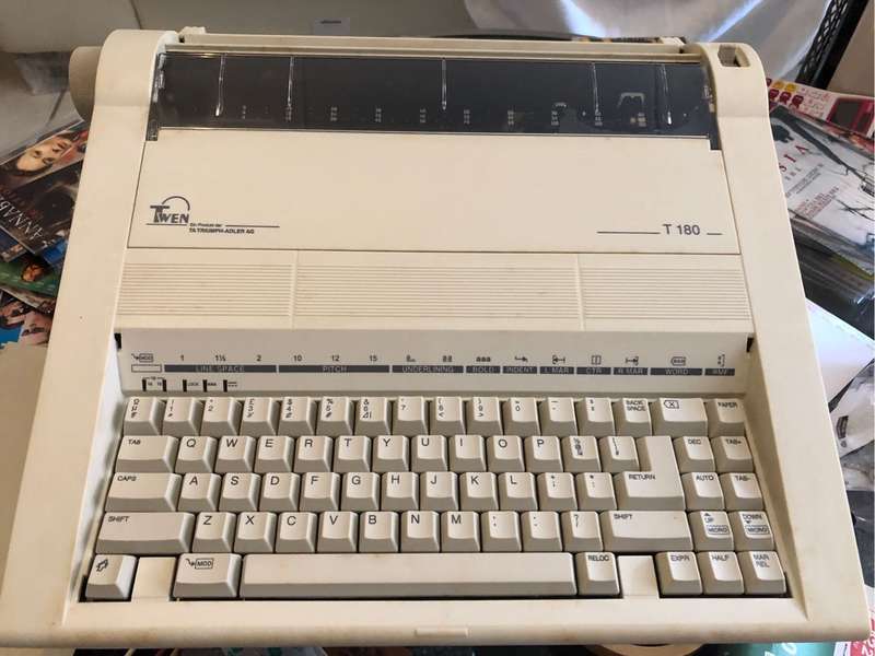 Adler electric typewriter