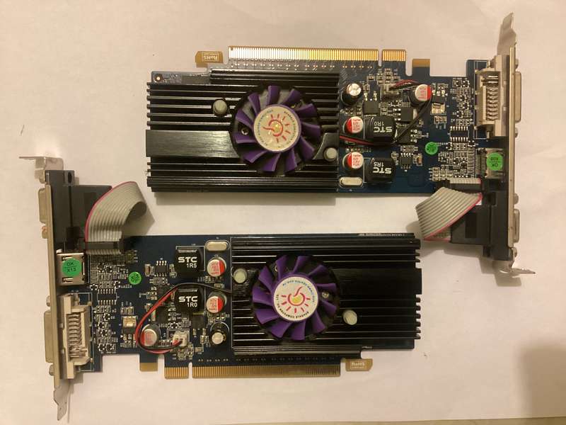 2 x SPARKLE GeForce GT 210 512mb HDMI  graphic card see details