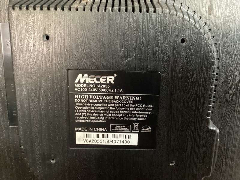 Mecer 19.5 wide led monitor