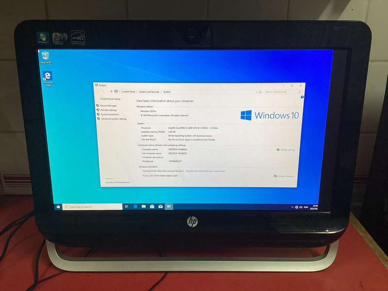 Hp pro 3430 ALL IN ONE PC for spare / repair