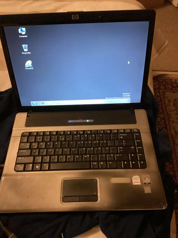 Hp laptop for rebuild/spare