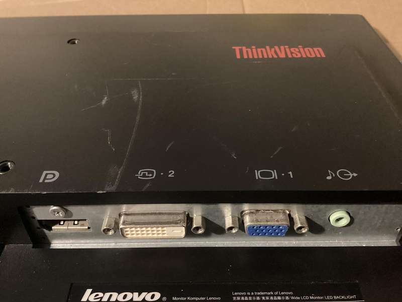 Lenovo 22 inch led monitor NO STAND