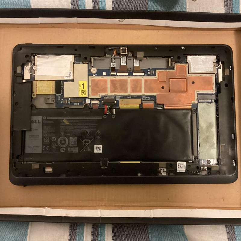 2x Dell latitude 5159 tablets for spares