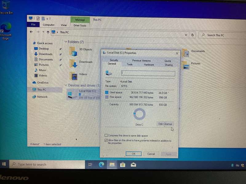 Lenovo laptop x250 I7 5th Gen sold for spare/repair