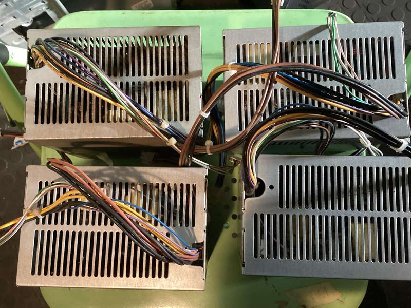 4 x Hp desktop power supply - sold as 1 lot