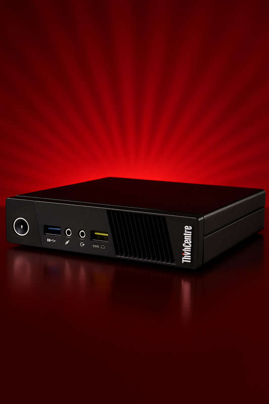 Lenovo ThinkCentre M93pro Tiny 500GB HDD Base i5 3.2GHz 4GB RAM Ultra-Compact Desktop