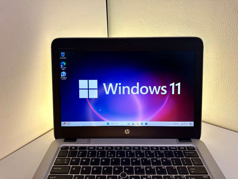 HP ELITEBOOK 820 G4 LAPTOP CORE i5 7300U 2.6GHZ 8GB RAM 320GB HDD WIN 11 PRO