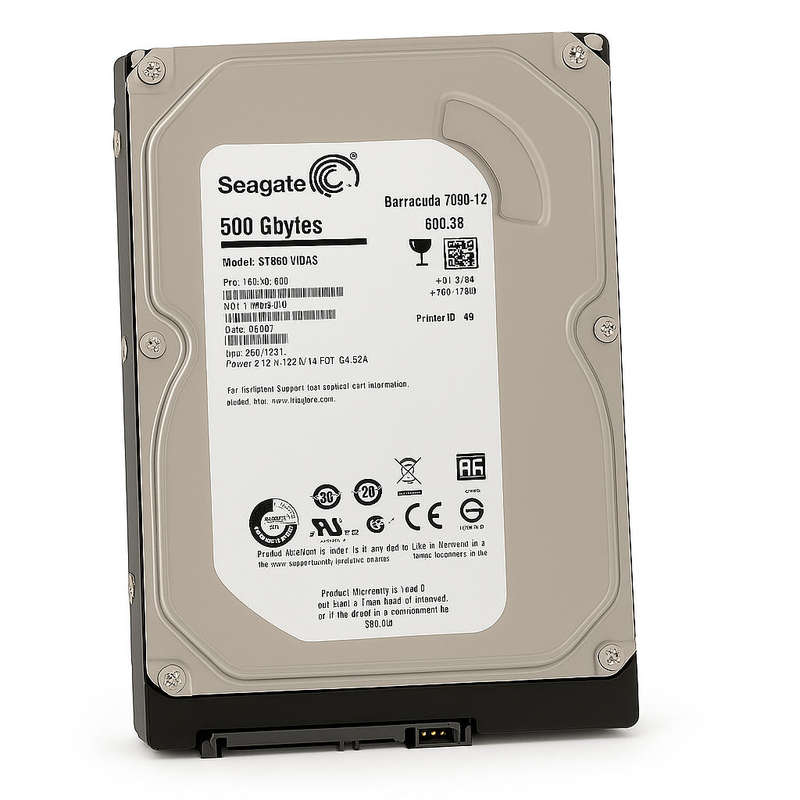 Seagate Barracuda 7200.12  500GB SATA 3.0Gb/s Desktop Hard Drive