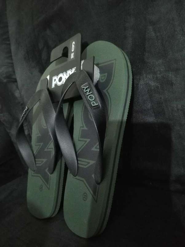 Pony flip flops