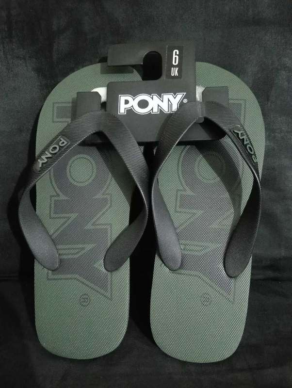 Pony flip flops