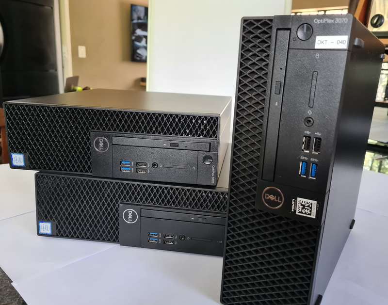 Dell OptiPlex 3070 Intel i5, 9th Gen SFF PC with 8GB Ram